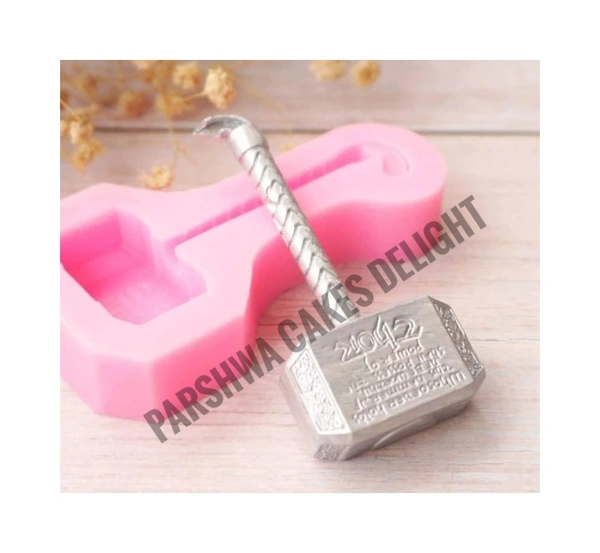 Thor Hammer Fondant Mould