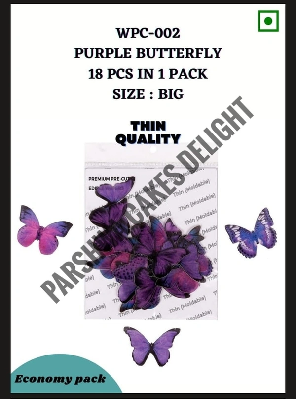 Edible Pre Cut Wafer Paper - PCD 002