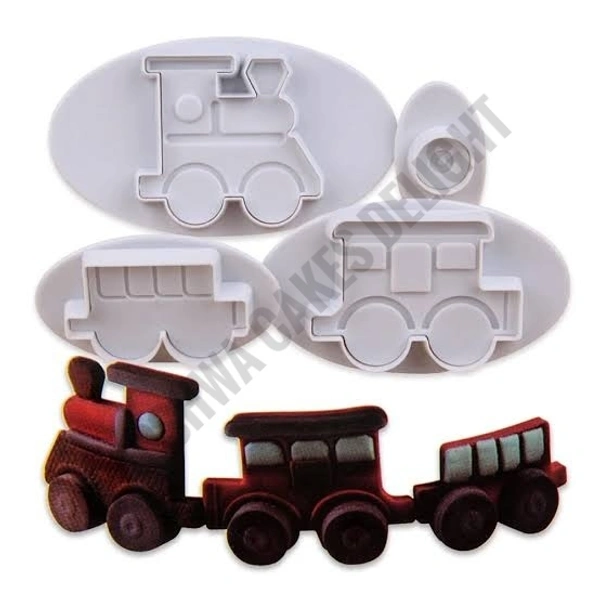 Train Plunger Cutter - 4 Pcs