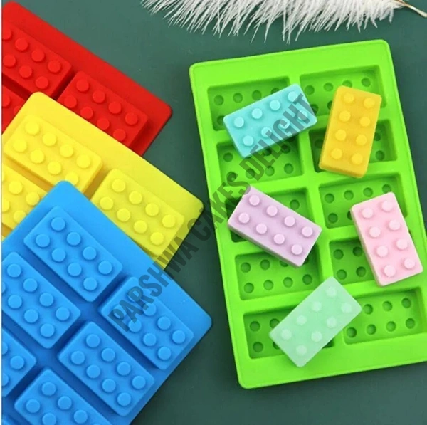 Lego Silicone Mould - 10 In 1