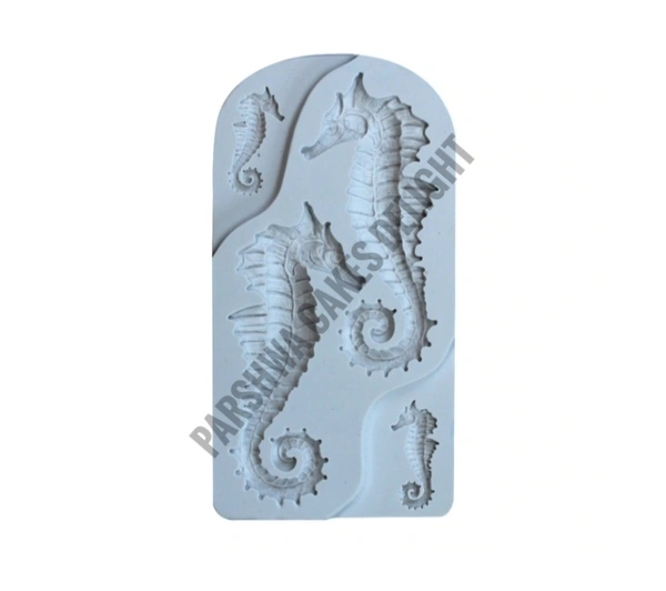 Seahorse Fondant Mould