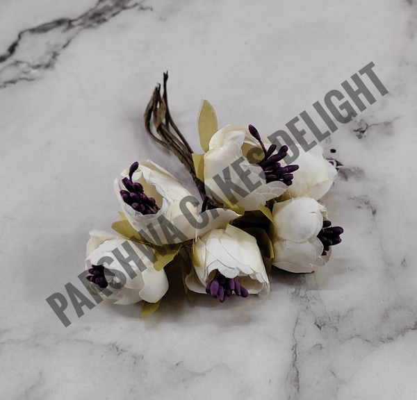 Peony Flower - Delight 345, 6 Pcs Bunch