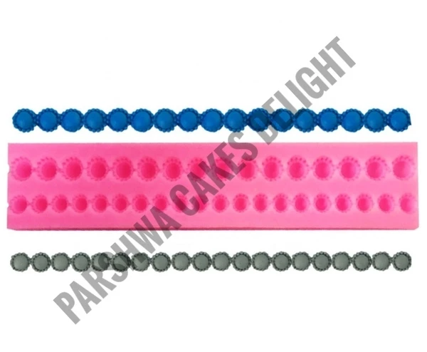 Necklace Strip Fondant Mould