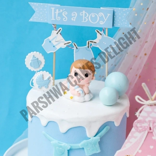 It's A Boy Banner Topper - 1 Pc