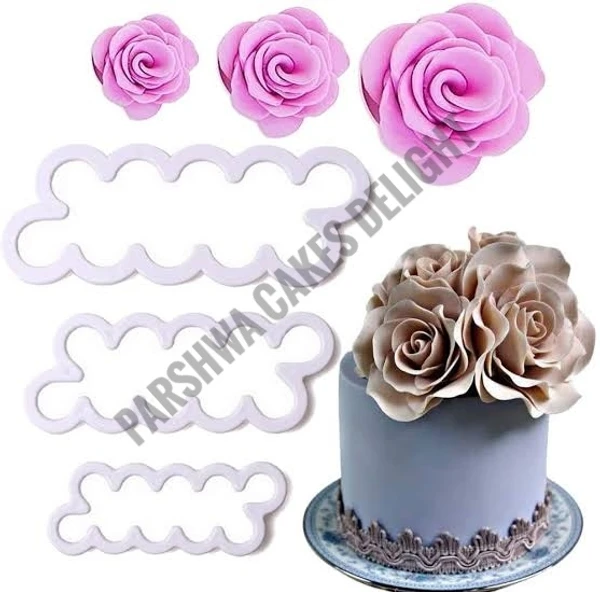 ROSE FLOWER CUTTER - 3 SIZES