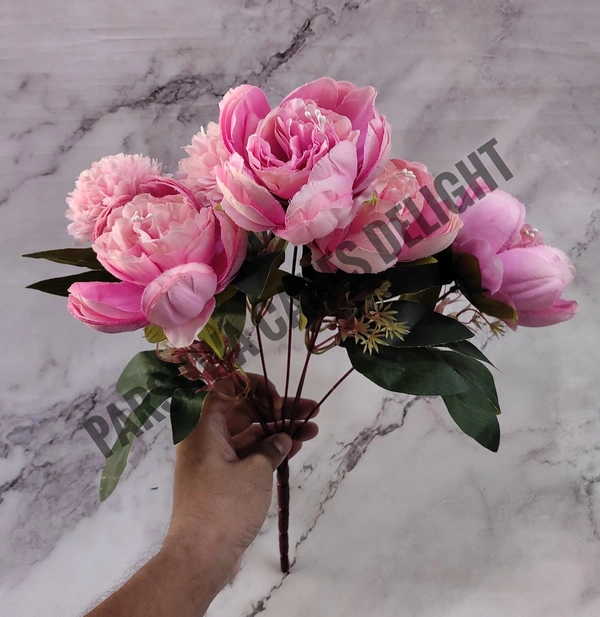 Jumbo Peony Bunch - 1 Pc, Pink