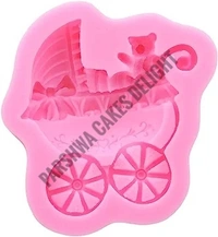 Baby Stroller Fondant Mould