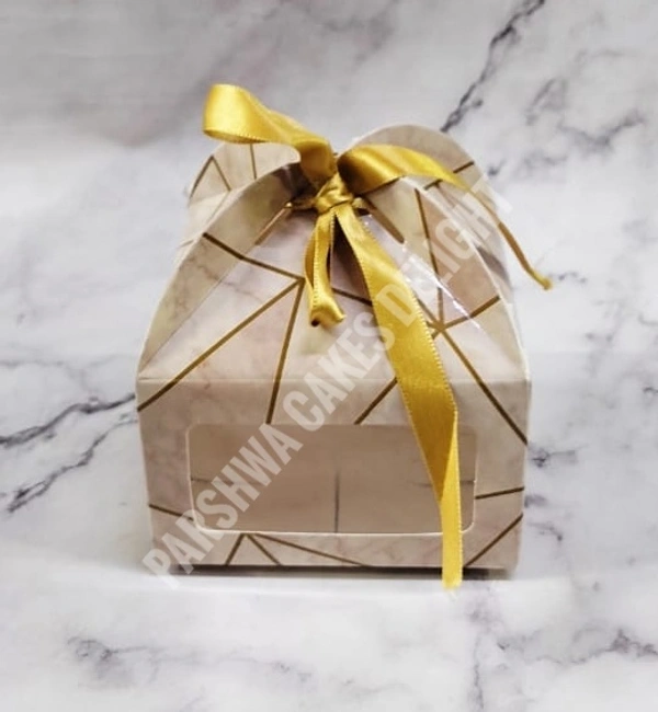 Chocolate Box With Window - Delight 1, 10 Pcs Pack