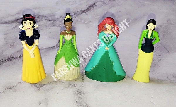 DISNEY PRINCESS DOLL SET - 4 PCS SET, 4