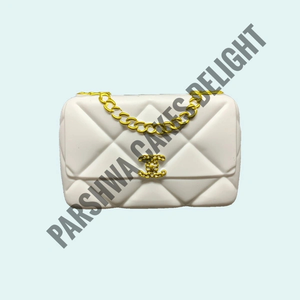 Channel Bag - White, 1 Pc