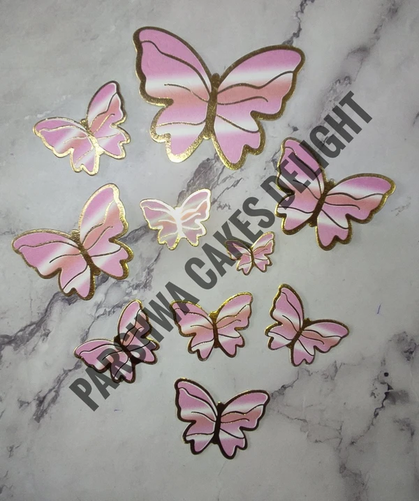 PAPER BUTTERFLY - 1 Pkt, PINK