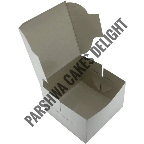 Pastry Box - 10 Pcs Pack, 4*4*3, White