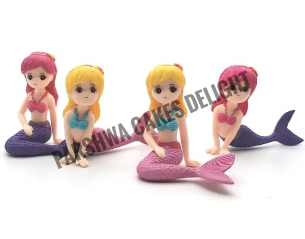 Mermaid Toy Set - 4 Pcs Pack, 498