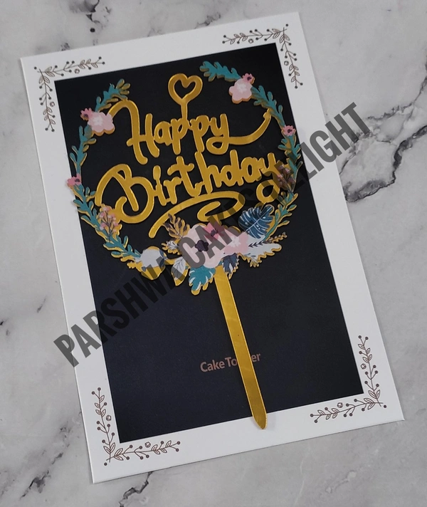 FLORAL TOPPER - DESIGN 19