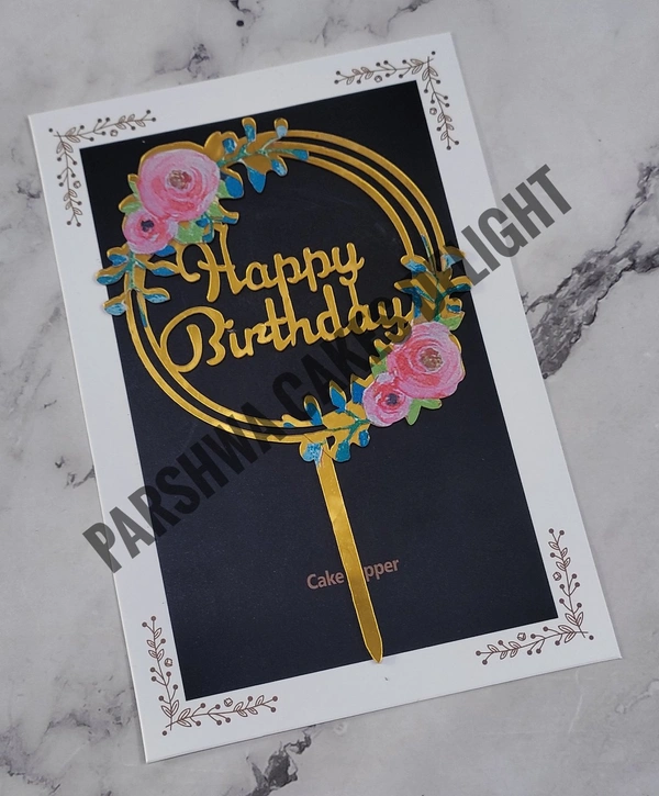 FLORAL TOPPER - DESIGN 21