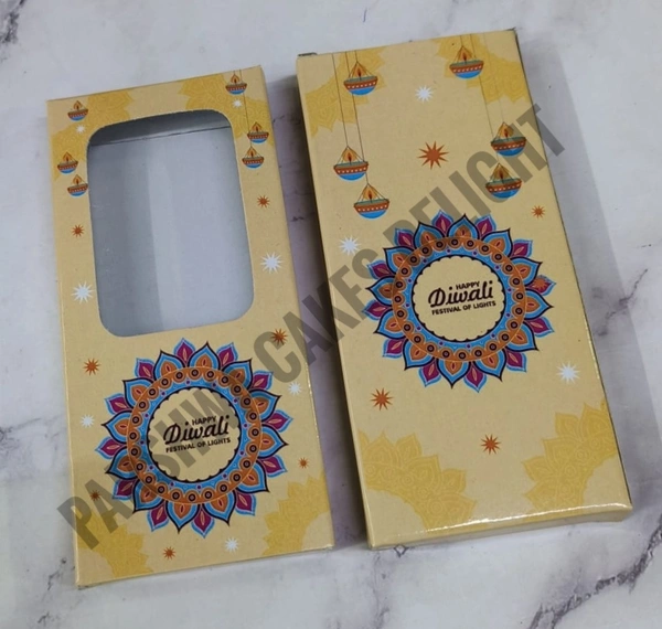 Diwali Bar Box - Delight 3, Off white, 5 Pcs Pack