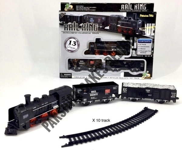 Black Engine Train Set