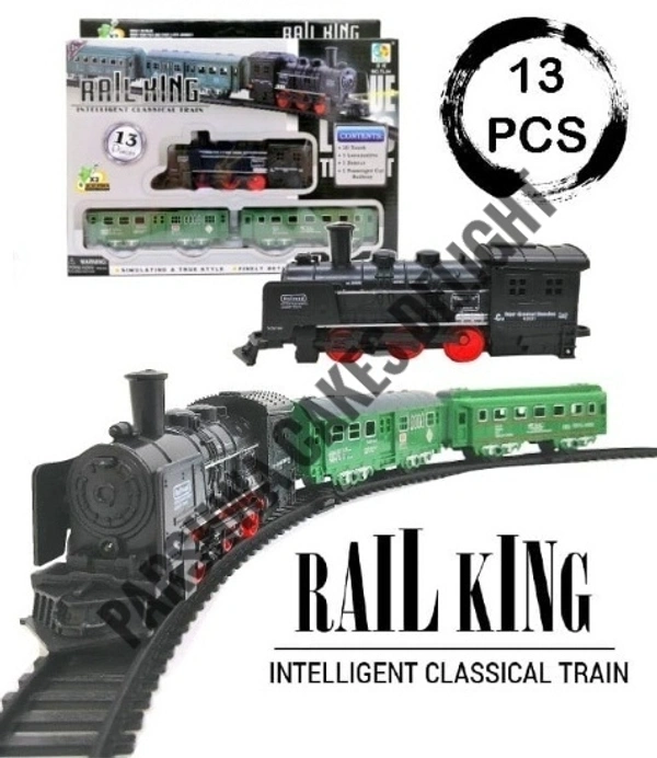 Black Engine Train Set