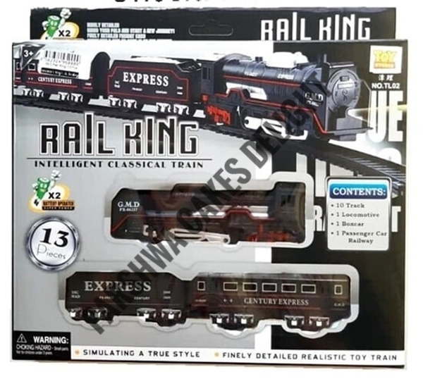 Black Engine Train Set