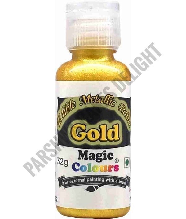 Magic Colours GOLD Metallic Edible Paint 32g