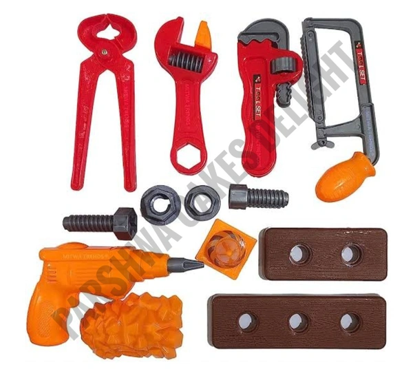 Tool Kit Toy Set For Theme Cake - Delight 1