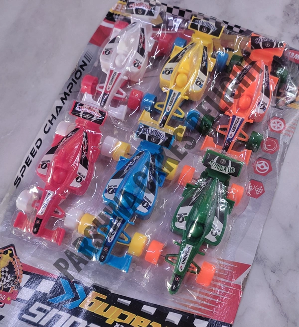 Furious Power Racing Car Set - 6 Pcs