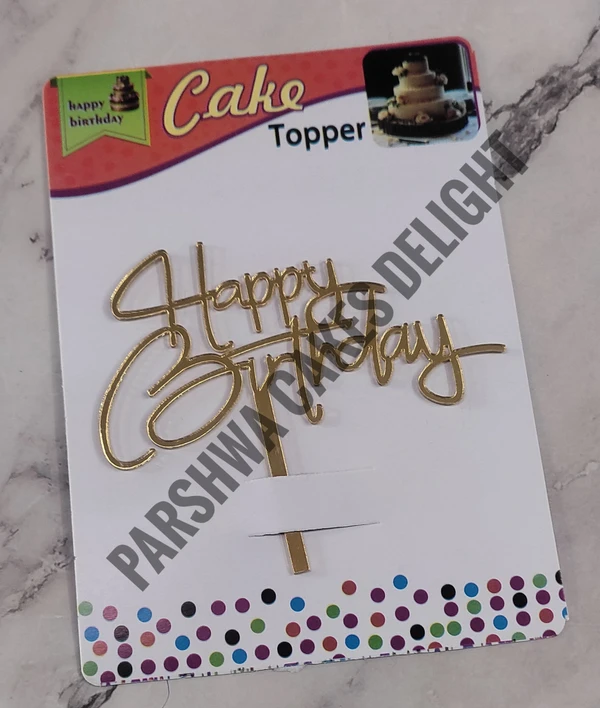 ACRYLIC TOPPER HB - 4.5 INCH, 48