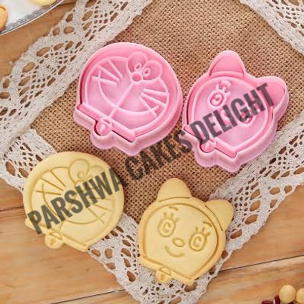 Doremon Cookie Cutter - 2 Pcs