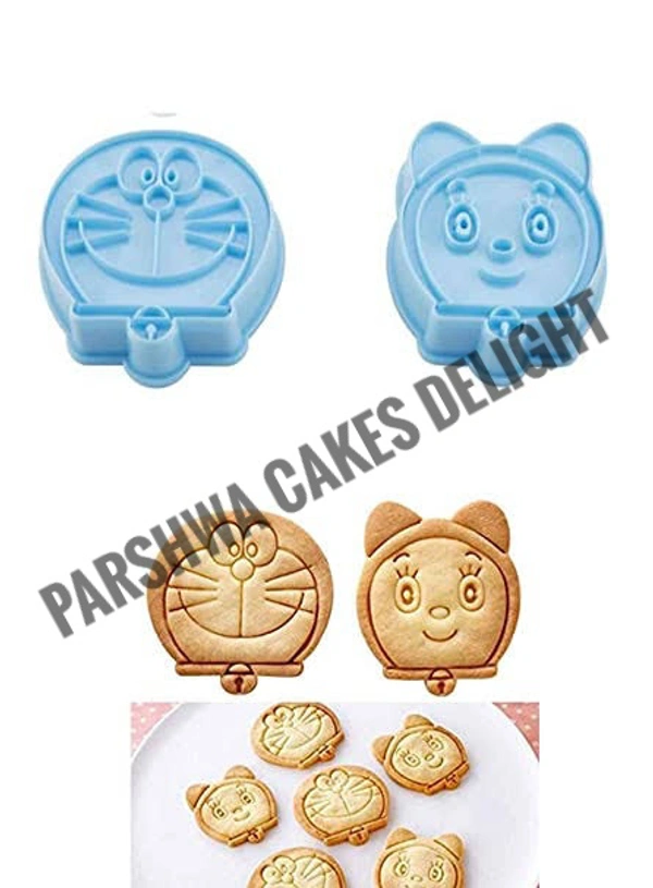 Doremon Cookie Cutter - 2 Pcs