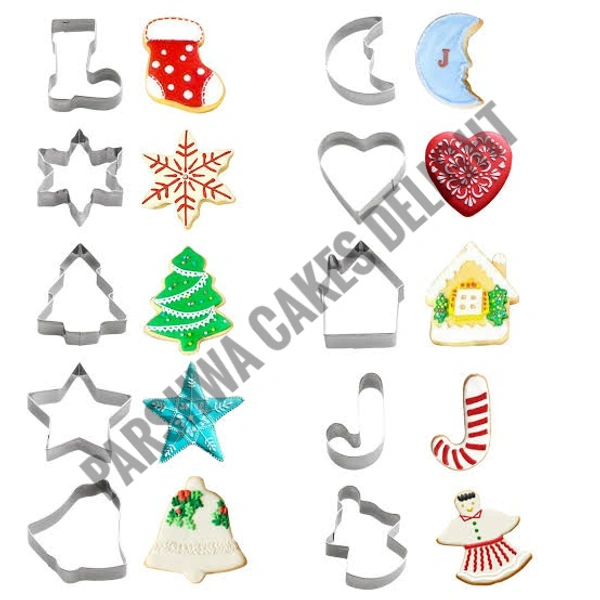 Christmas Cookie Cutter  - 10 Pcs Set