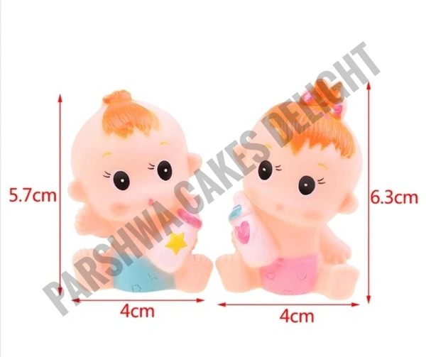 Baby Shower Cake Toy - 2 Pcs Set