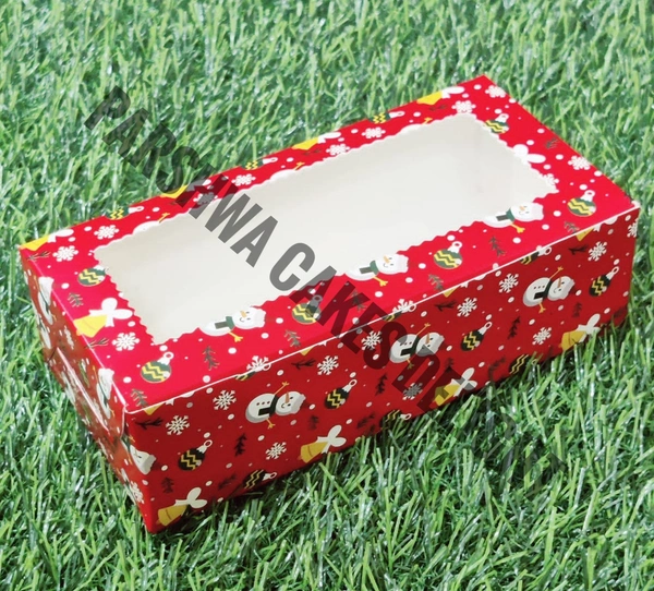 Christmas Brownie Box - 10 Pcs Pack, Delight 1, 2 Brownie 6*3*1.75"