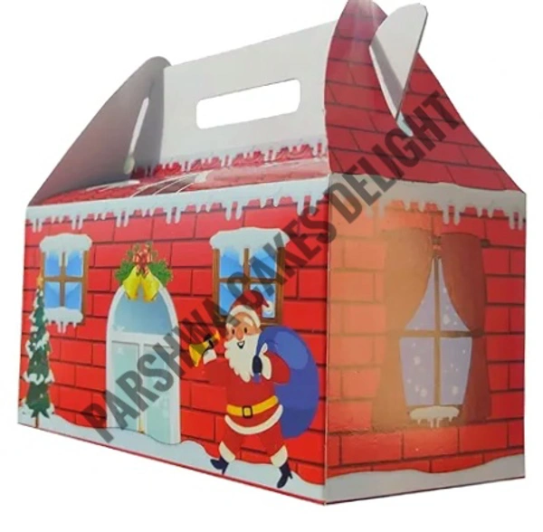 Christmas Hamper Look Boxes - Delight 3, 10 Pcs Pack, 6*3*3 Inches