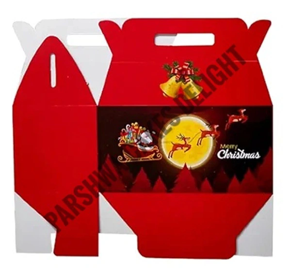 Christmas Hamper Look Boxes - Delight 2, 10 Pcs Pack, 6*3*3 Inches