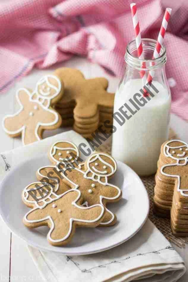 Gingerbread Man Shape Cookie Cutter - 5 Pcs