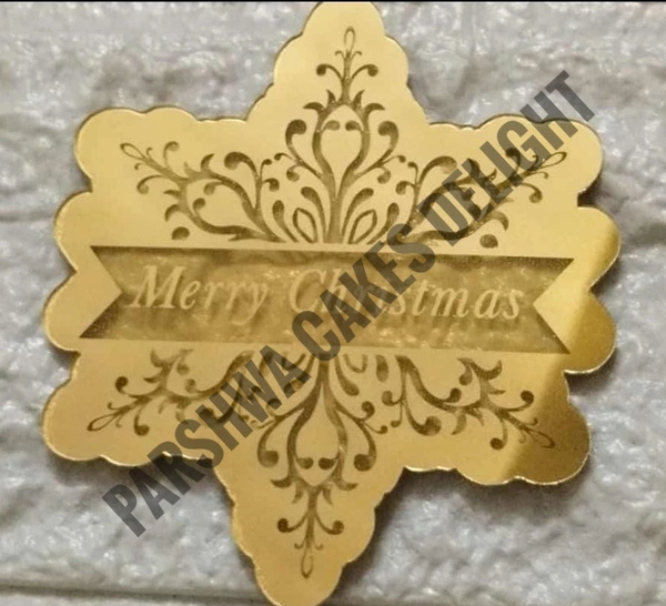 Christmas Coin Topper - Delight 5, 5 Pcs Pack, 2.5 Inches