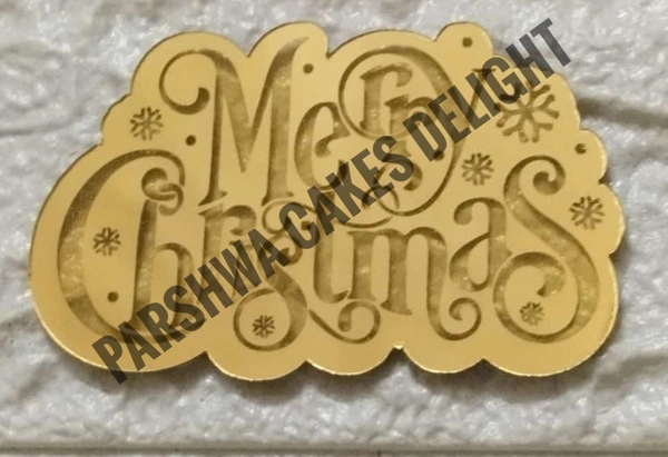 Christmas Coin Topper - Delight 7, 5 Pcs Pack, 2.5 Inches