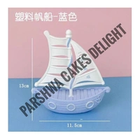 Sail Boat Toy For Cake Decoration - 1 Pc
