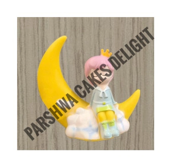 Moon Girl Toy For Cake Decoration - 1 Pc, Delight 1