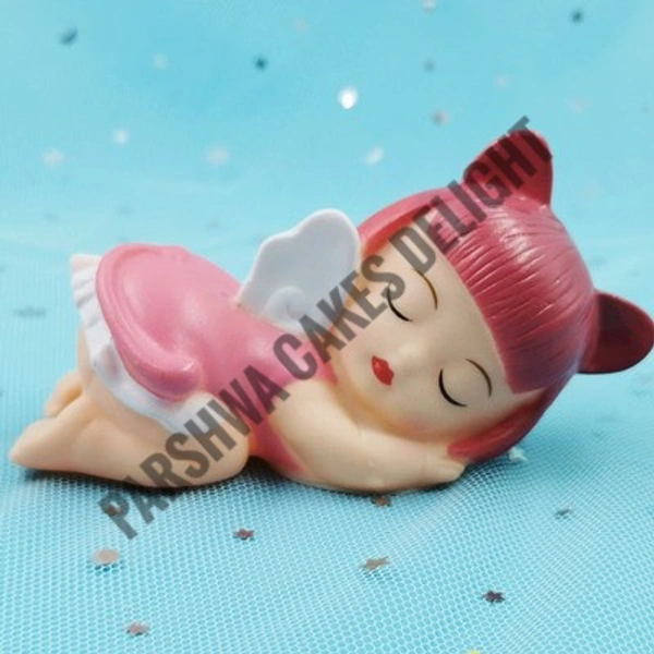 Girl Toy For Cake Decoration - 1 Pc