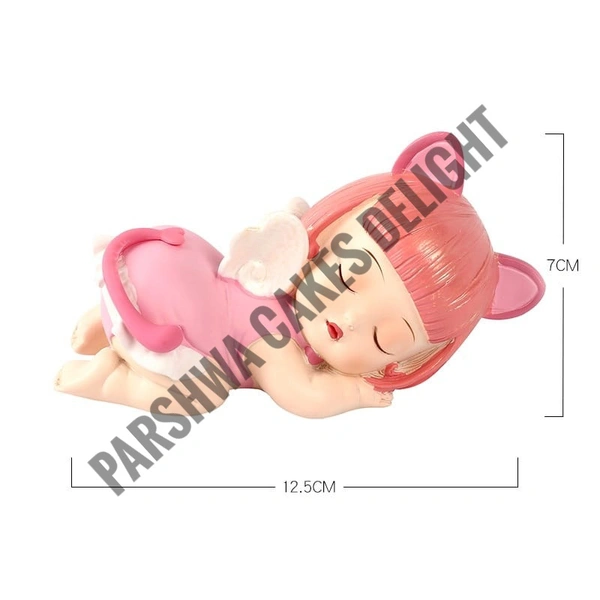 Girl Toy For Cake Decoration - 1 Pc