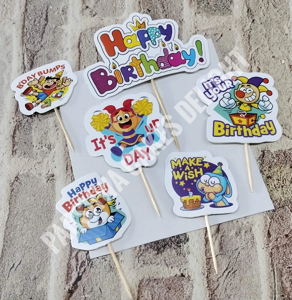 Theme Topper - Happy Birthday, 116