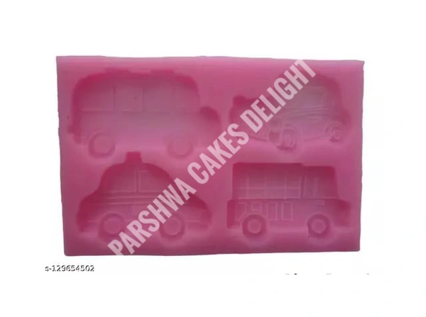 Car Fondant Mould - 1 Pc