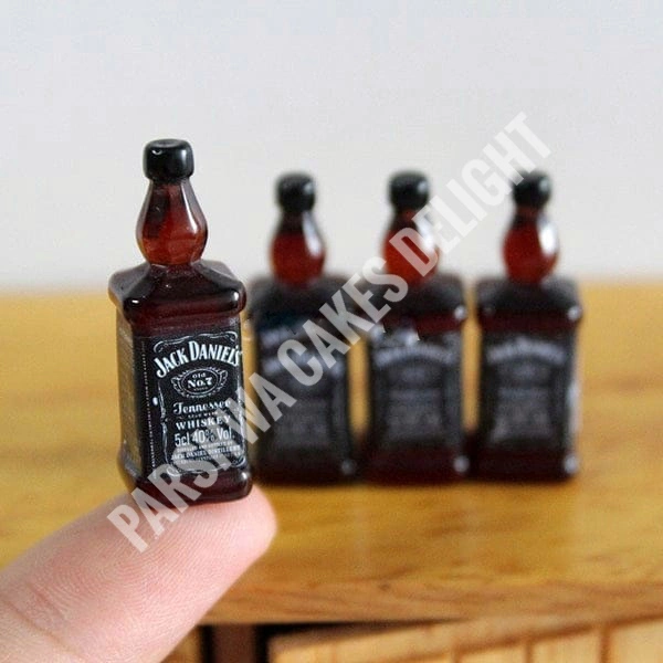 Miniature Jack Daniel's Bottle - 4 Pcs Set