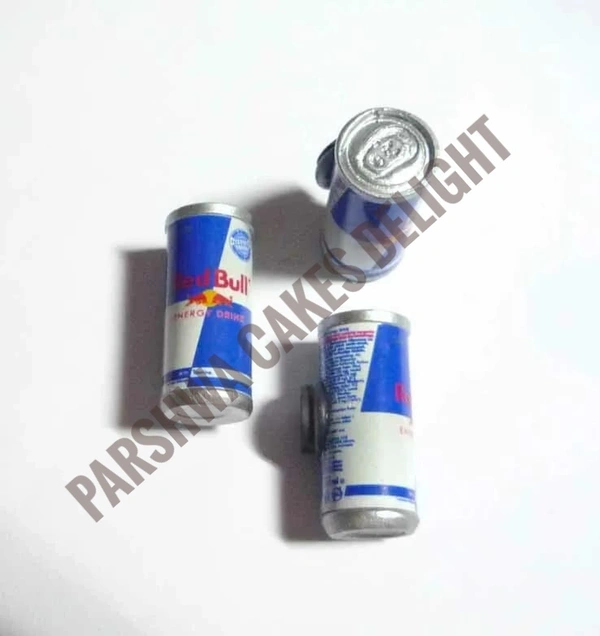 Miniature Red Bull Can - 4 Pcs Set