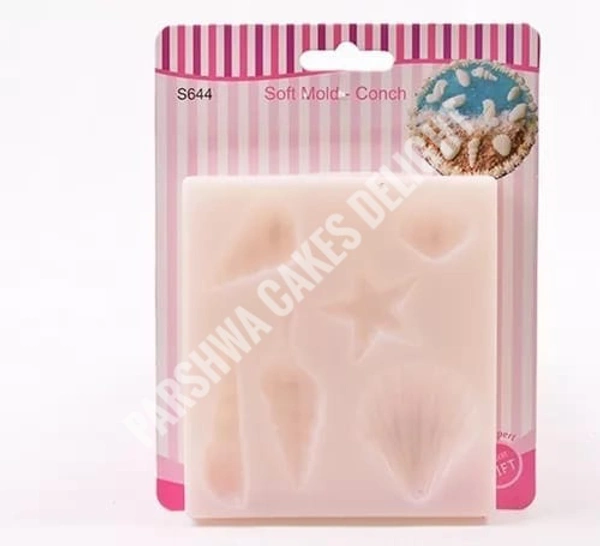 Sea Theme Fondant Mould - 1 Pc