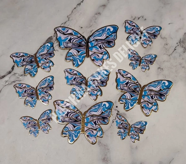 PAPER BUTTERFLY - 10 Pcs, Delight 8