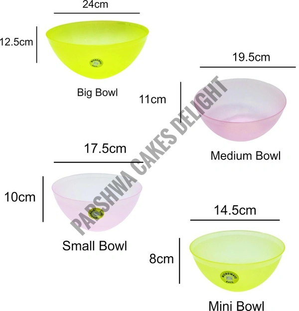 Mixing Bowl - Top Diameter 24 Cm Big, 1 Pc