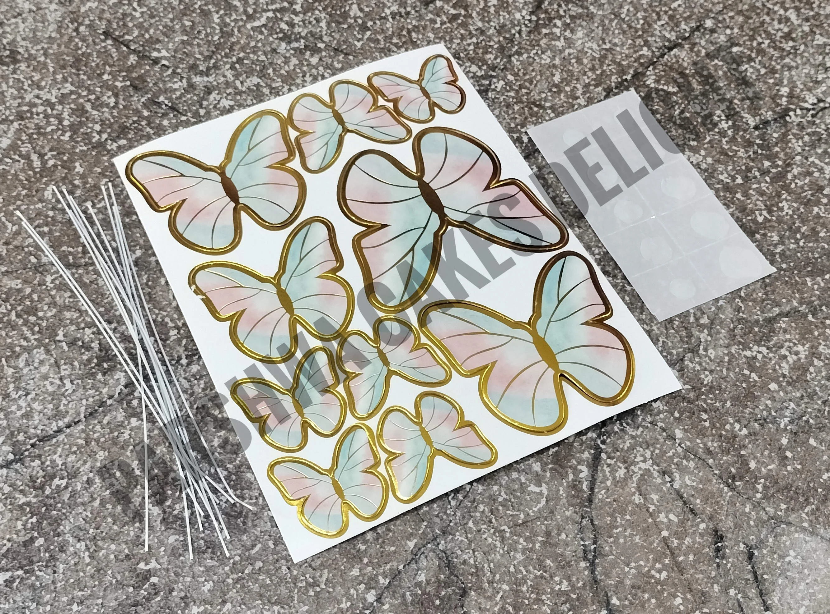 String Butterflies BUTTERFLIES WITH STRING