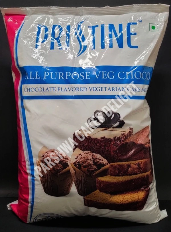 Pristine Cake Premix All Purpose Veg Chocolate - 1 Kg Pack